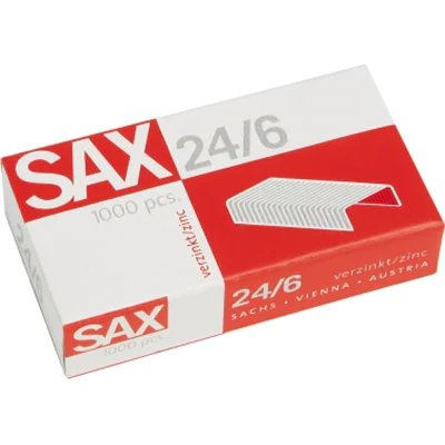 SAX Heftklammern 1-246-00 24/6 SAX verzinkt SAX Heftklammern 1-246-00 24/6 SAX verzinkt