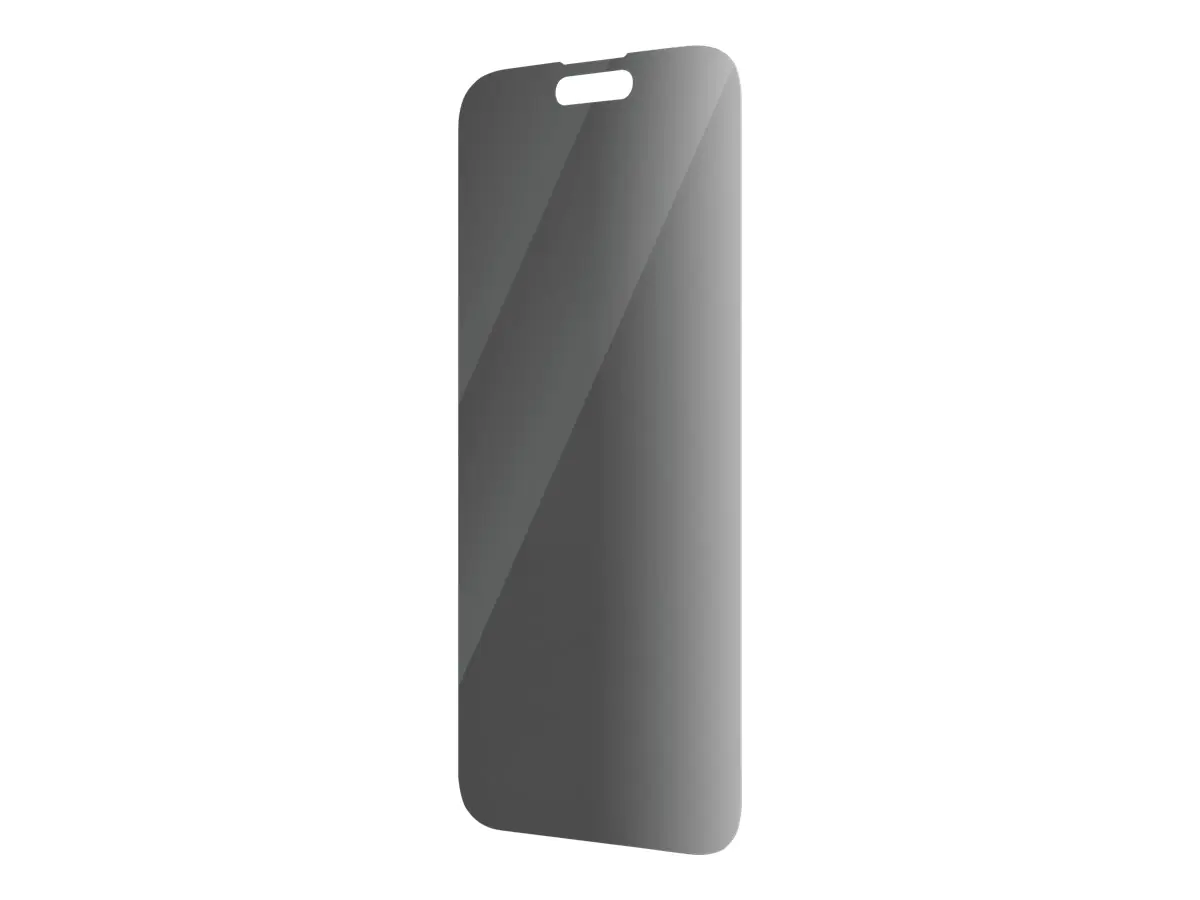 PanzerGlass - Bildschirmschutz für Handy - klassische Passform - Glas - mit Sichtschutzfilter - für Apple iPhone 14 Pro Max