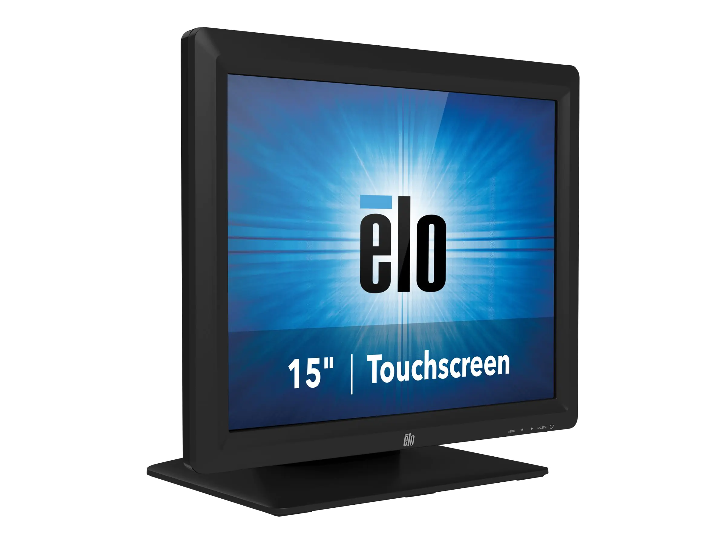 Elo Desktop Touchmonitors 1517L AccuTouch Zero-Bezel - LED-Monitor - 38.1 cm (15") - Touchscreen - 1024 x 768 @ 75 Hz - 300 cd/m² - 800:1 - 23 ms - VGA - Schwarz