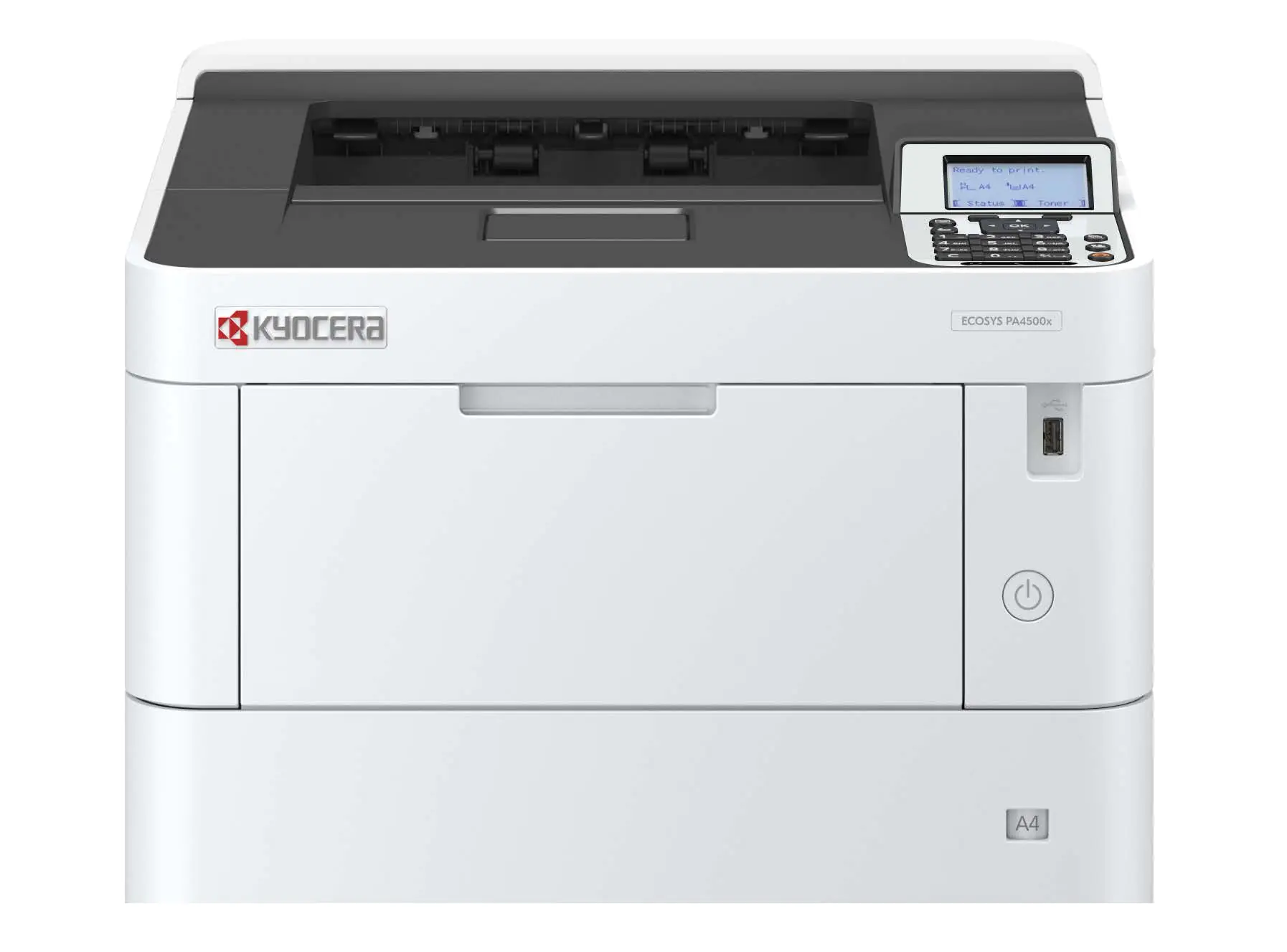 Kyocera PA4500x, Laser, 1200 x 1200 DPI, A4, 45 Seiten pro Minute, Doppelseitiger Druck, Netzwerkfähig 870B6110C0Y3NL3