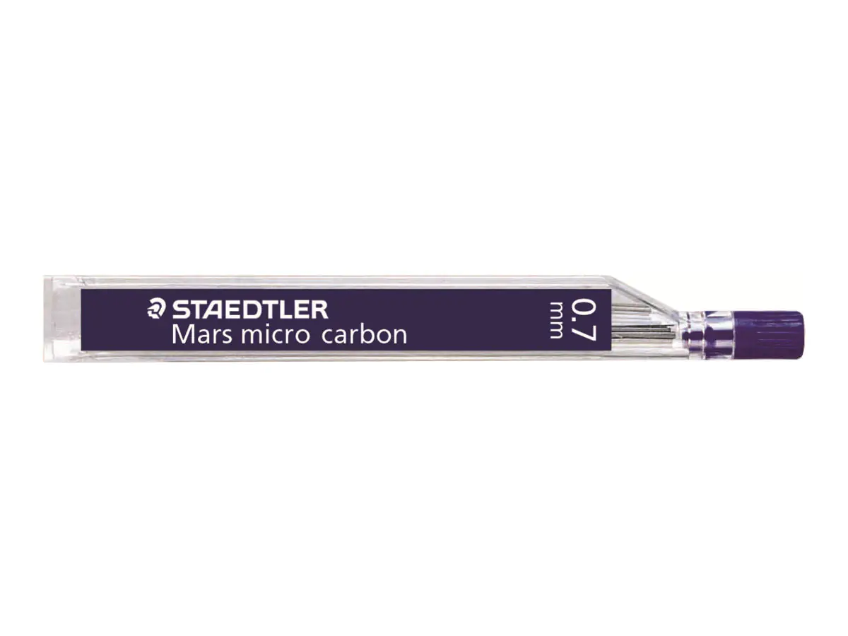 STAEDTLER Mars micro carbon - Bleistiftmine - 2B - 0.7 mm (Packung mit 12) 250 07-2B