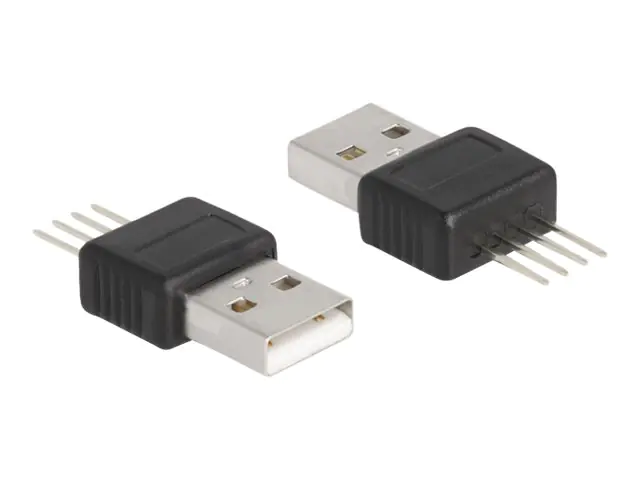 Delock - USB-Adapter - 4-polig (M) zu USB (M) - USB 2.0 - 5 V - 500 mA