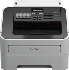 Brother FAX-2840 - Faxgerät / Kopierer - s/w - Laser - 215.9 x 355.6 mm (Original) - 216 x 406.4 mm (Medien) - 33.6 Kbps