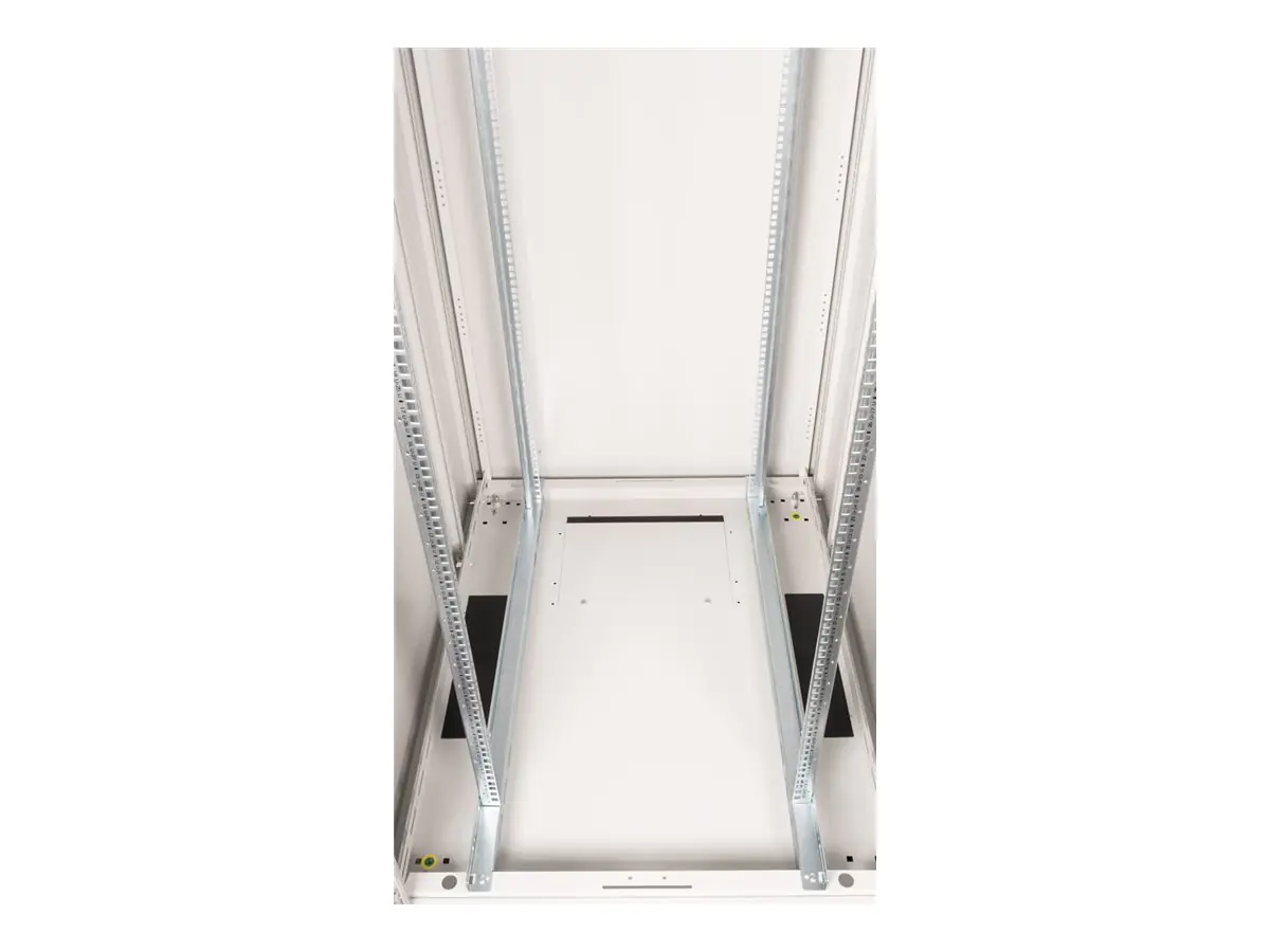 ROLINE 19 Zoll Netzwerkschrank Basic 42 800x1000 BxT Glastür grau