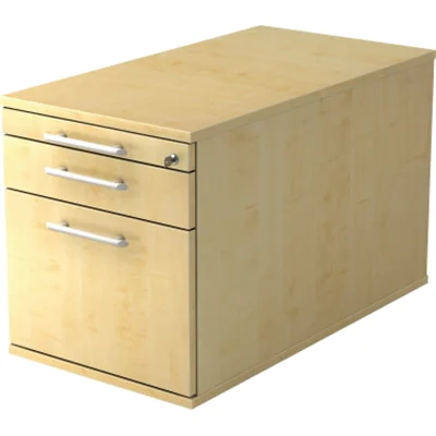 Hammerbacher Rollcontainer Solid VTC20/3/3/RE ahorn