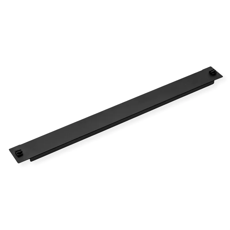 VALUE - Rack - Leerkonsole - snap-in - Jet Black, RAL 9005 - 1U - 48.3 cm (19")