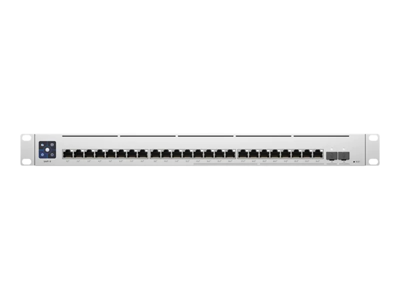 Ubiquiti UniFi Switch USW-Enterprise-24-PoE - Switch - L3 - managed - 12 x 100/1000/2.5G (PoE+) + 12 x 10/100/1000 (PoE+) + 2 x 10 Gigabit SFP+ - an Rack montierbar - PoE+ (400 W) Ubiquiti UniFi Switch USW-Enterprise-24-PoE - Switch - L3 - managed - 12 x 100/1000/2.5G (PoE+) + 12 x 10/100/1000 (PoE+) + 2 x 10 Gigabit SFP+ - an Rack montierbar - PoE+ (400 W)