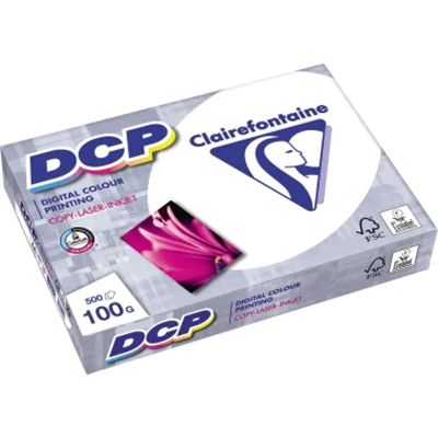 Clairefontaine DCP, Laser-/Inkjet-Druck, A4 (210x297 mm), Satin, 500 Blätter, 100 g/m², Weiß 1821C