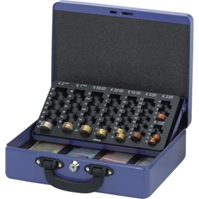 MAUL Geldkassette 5621437 Zähleinsatz 24,5 x 9,3 x 30cm bl MAUL Geldkassette 5621437 Zähleinsatz 24,5 x 9,3 x 30cm bl