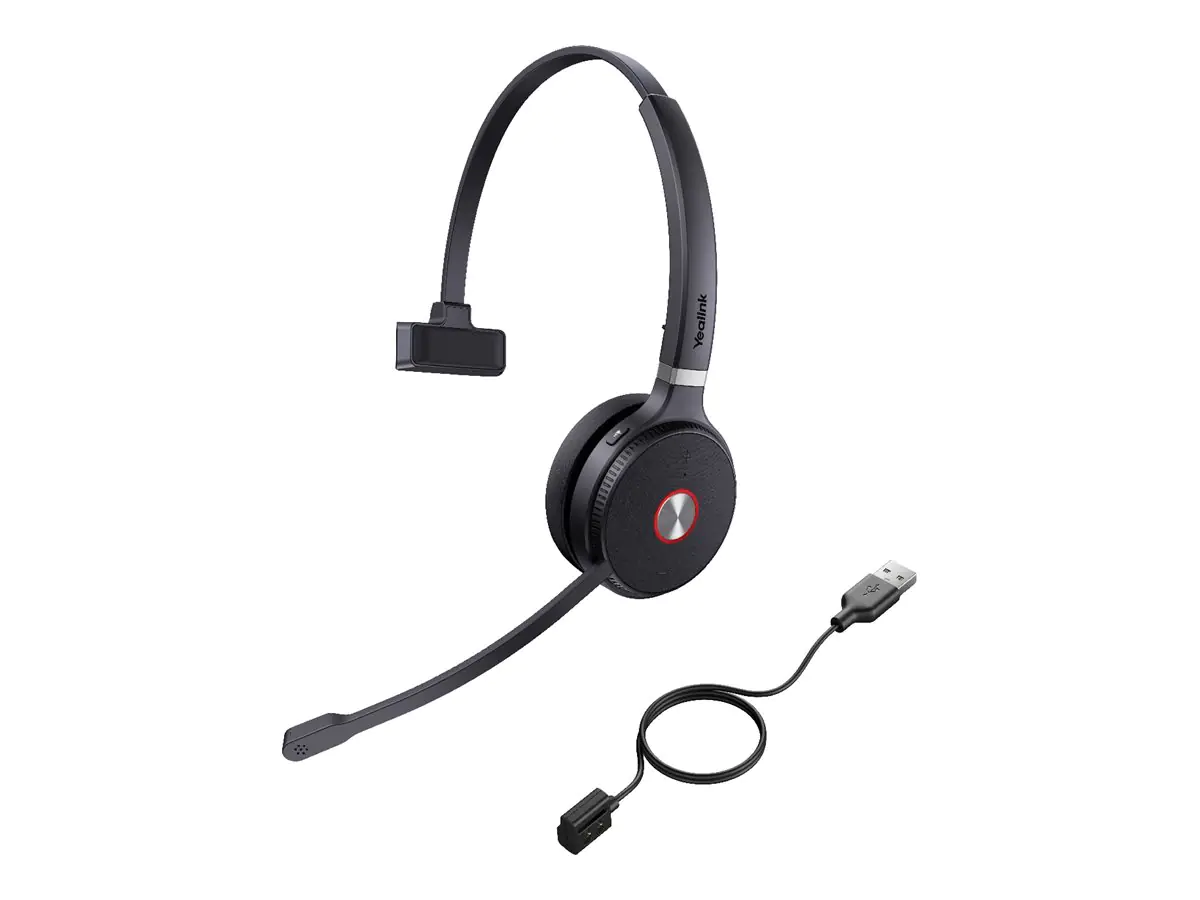 Yealink WH6 Series WH62 Portable - Headset - On-Ear