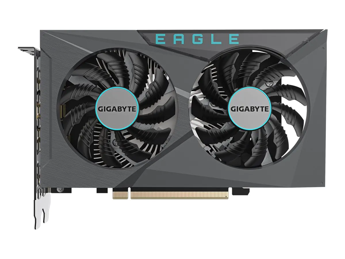 Gigabyte GeForce RTX 3050 EAGLE OC 6G - Grafikkarten - GF RTX 3050 - 6 GB GDDR6 - PCIe 4.0 - 2 x DisplayPort, 2 x HDMI - Box