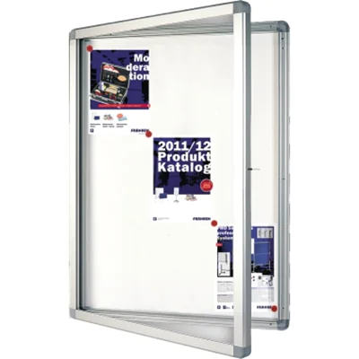 Franken Schaukasten ECO SK12SE 12 x DIN A4 98x101,1x4,5cm weiß