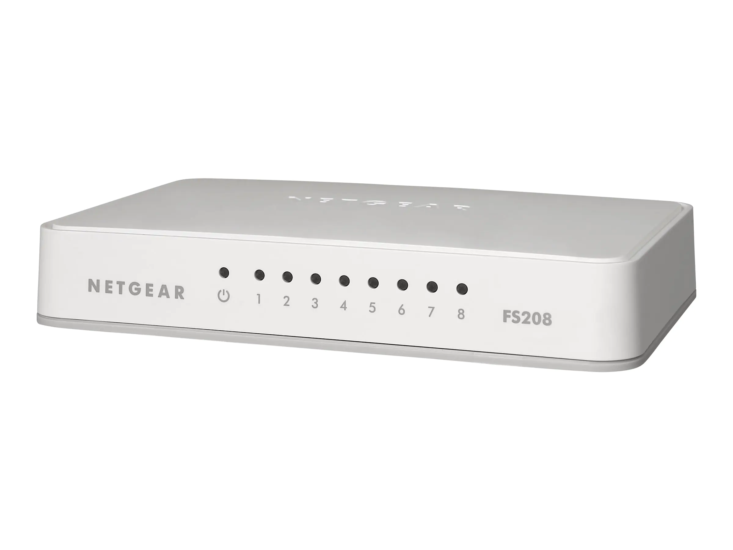 Netgear FS208 - Switch - unmanaged - 8 x 10/100 - Desktop