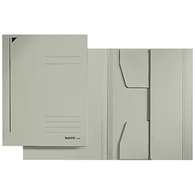 Leitz Jurismappe 39240085 DIN A4 3Klappen Colorspankarton grau Leitz Jurismappe 39240085 DIN A4 3Klappen Colorspankarton grau