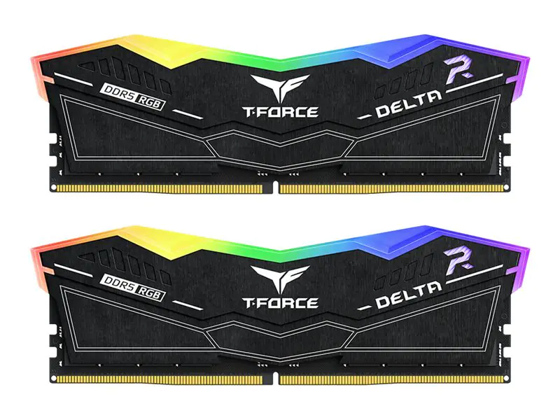 Team Group DIMM 32 GB DDR5-6400 (2x 16 GB) Dual-Kit (schwarz, FF3D532G6400HC32ADC01, Delta RG