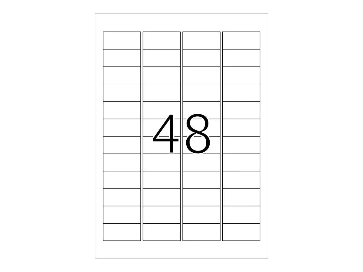 HERMA Etikett Sicherheit 4232 45,7x21,2mm weiß 1.200 St./Pack.