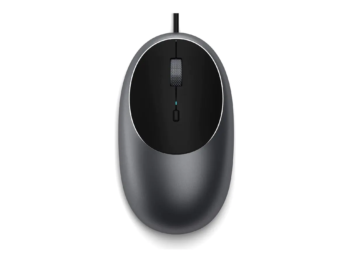Satechi C1 - Beidhändig - IR LED - USB Typ-C - 3200 DPI - Schwarz - Grau