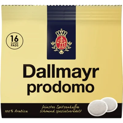 Dallmayr Kaffeepad Prodomo 038016007 16 St./Pack. Dallmayr Kaffeepad Prodomo 038016007 16 St./Pack.