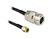 Delock Antennenkabel - RP-SMA (M) zu N-Anschluss (W)