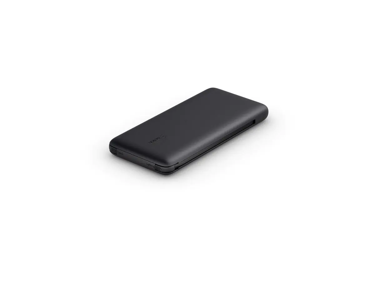 Belkin BoostCharge Plus - Powerbank - 10000 mAh - 23 Watt - Fast Charge, PD - 2 Ausgabeanschlussstellen (Lightning, USB-C) BPB006BTBLK