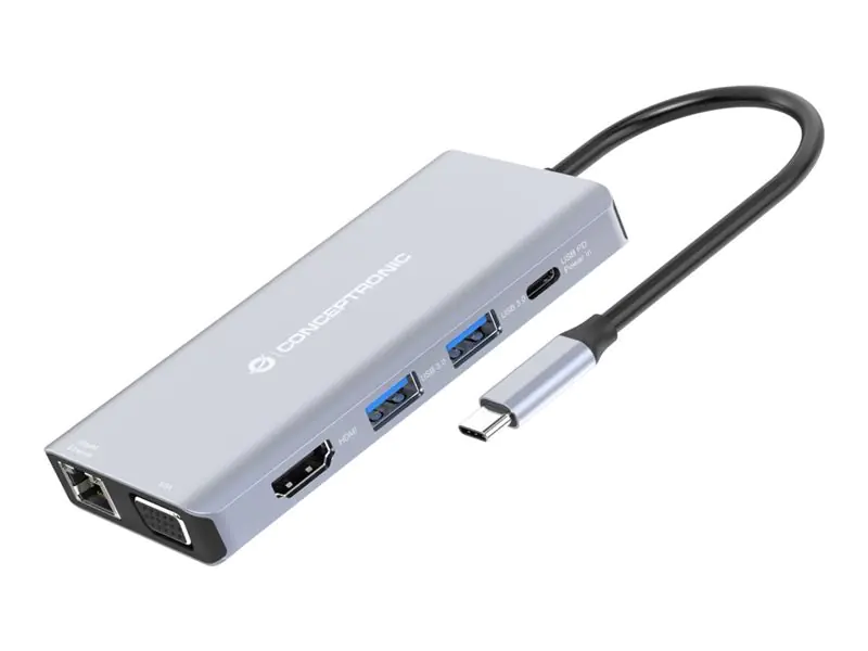 Conceptronic DONN20G - Dockingstation - USB-C