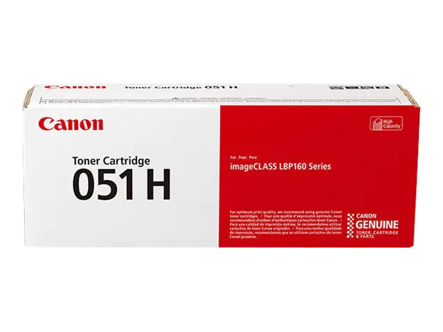 Canon 051 H - Mit hoher Kapazität - Schwarz - original - Tonerpatrone - für imageCLASS MF262, MF264, MF267, MF269; i-SENSYS MF264, MF267, MF269; Satera LBP161, LBP162