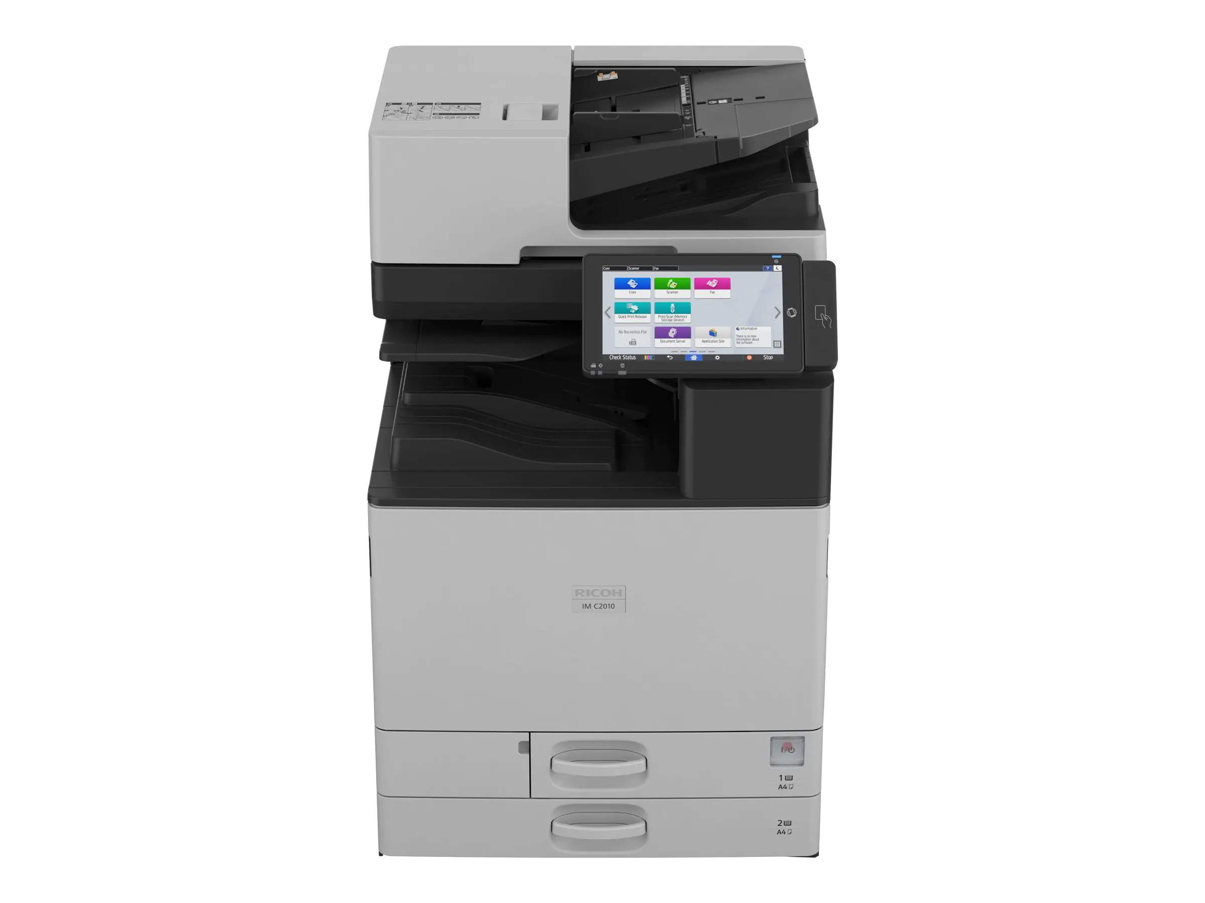 Ricoh IM C2010A - Drucker - Farbe - Laser - A3 - 4800 x 1200 dpi bis zu 20 Seiten/Min. (Farbe) - Kapazität: 110 Blätter - USB, LAN