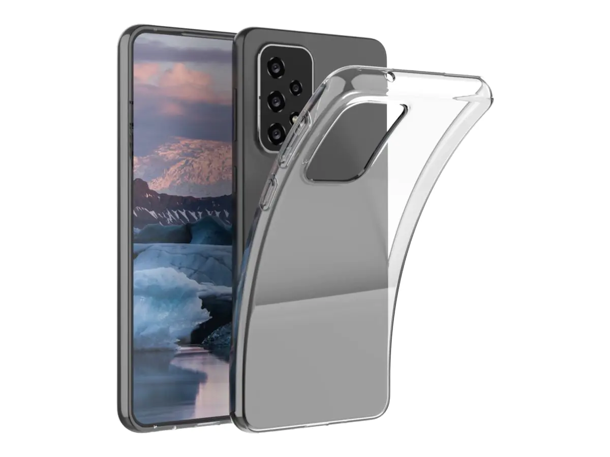 dbramante1928 Greenland - Hintere Abdeckung für Mobiltelefon - 100 % recycelbarer Kunststoff - klar - für Samsung Galaxy A33 5G