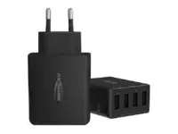 Ansmann Home Charger HC430 - Netzteil - 30 Watt - 6 A - 4 Ausgabeanschlussstellen (4 x USB) 1001-0107