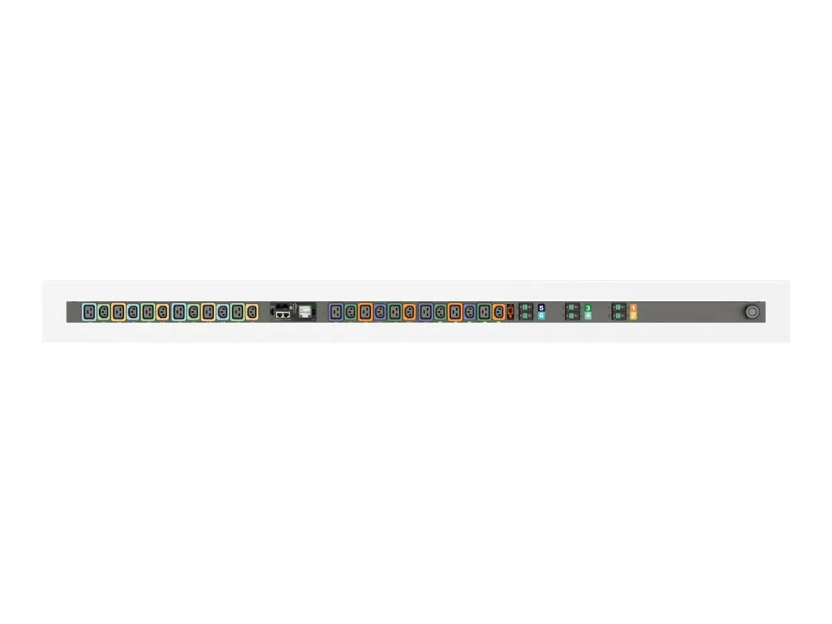 Geist Monitored Outlet Level MGR5MGB1-24PBB3 -3PS56B2A10-S-A - Stromverteilungseinheit (Rack -