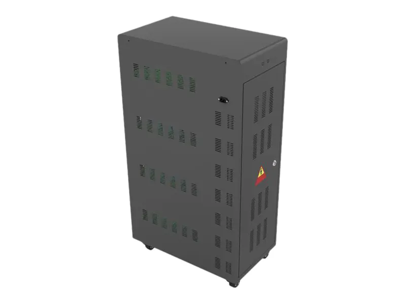 Good Connections - Wagen (synchronisieren, laden und unter UV-Licht reinigen) - für 52 Tablets - verriegelbar - Aluminium, Stahl, Acryl - Schwarz - Ausgang: 5 V