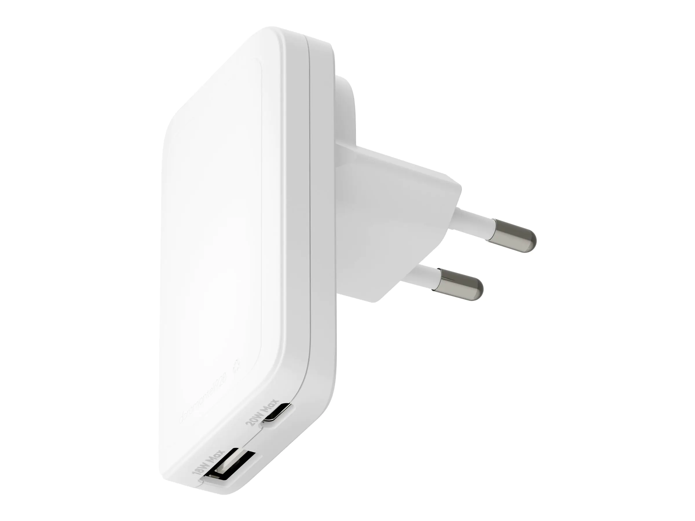dbramante1928 re-charge Pro - Netzteil - dünn - 20 Watt - 2 Ausgabeanschlussstellen (USB-C, USB) CHSLEUWH7197