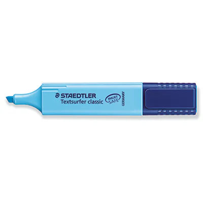 STAEDTLER Textmarker classic 364-3 1-5mm Keilspitze blau STAEDTLER Textmarker classic 364-3 1-5mm Keilspitze blau