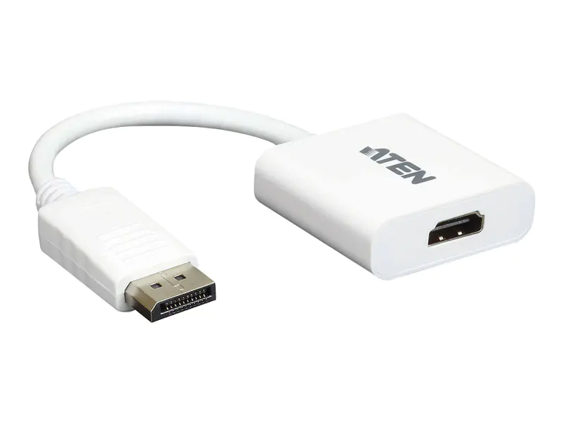 ATEN VC985 - Video- / Audio-Adapter - DisplayPort (M) bis HDMI (W) - 18 cm - weiß