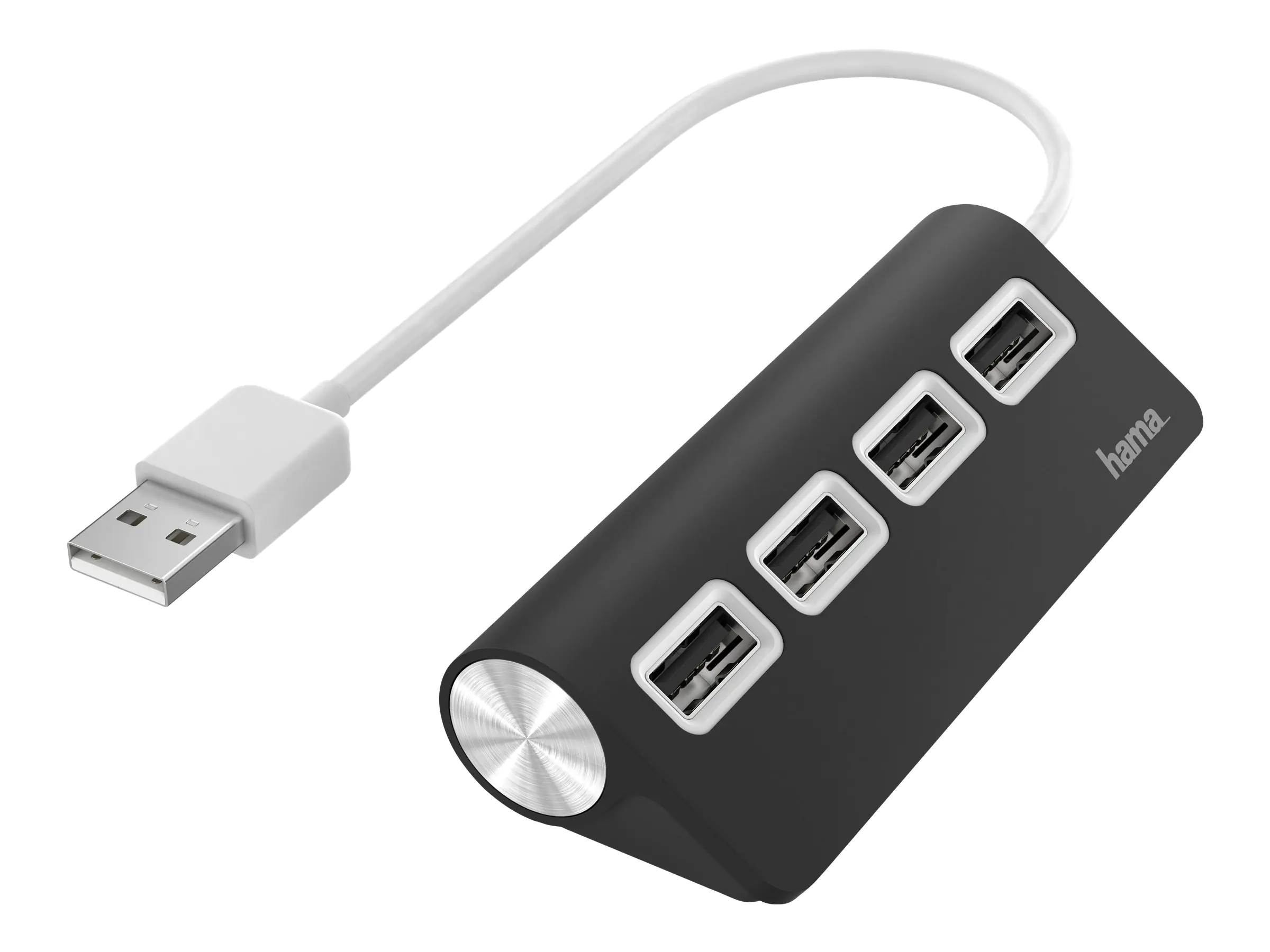 Hama - Hub - 4 x USB 2.0 - Desktop