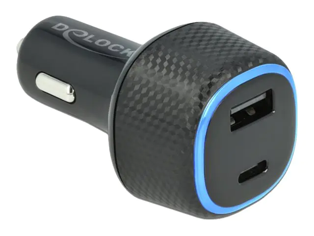 Delock Auto-Netzteil - 63 Watt - 3 A - PD (USB, USB-C) 64108