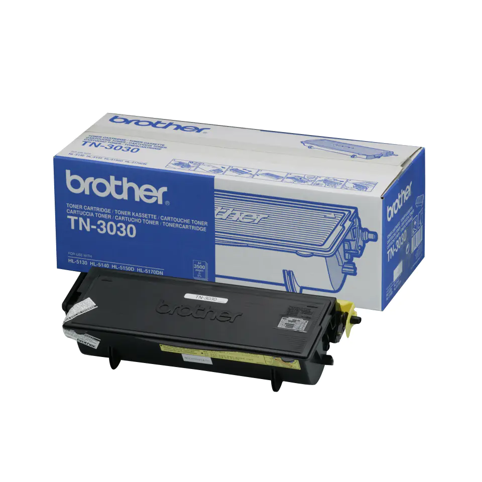 Brother TN3030 - Schwarz - Original - Tonerpatrone - für Brother DCP-8040, 8045, HL-5130, 5140, 5150, 5170, MFC-8220, 8440, 8840 Brother TN3030 - Schwarz - Original - Tonerpatrone - für Brother DCP-8040, 8045, HL-5130, 5140, 5150, 5170, MFC-8220, 8440, 8840