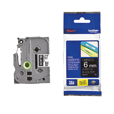 Brother TZe-315 - Standard-Klebstoff - Weiß auf Schwarz - Rolle (0,6 cm x 8 m) 1 Kassette(n) laminiertes Band - für Brother P-Touch EDGE PT-P750WVP and P-Touch models. Brother TZe-315 - Standard-Klebstoff - Weiß auf Schwarz - Rolle (0,6 cm x 8 m) 1 Kassette(n) laminiertes Band - für Brother P-Touch EDGE PT-P750WVP and P-Touch models.