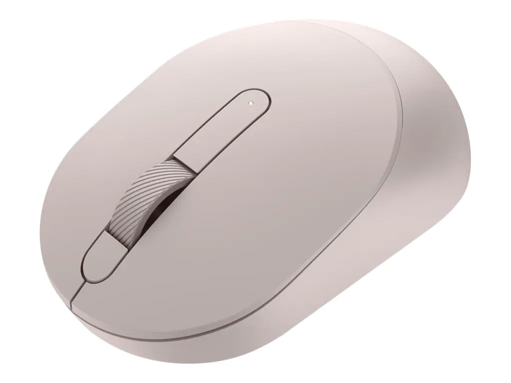 Dell MS3320W - Maus - optische LED - 3 Tasten - kabellos - 2.4 GHz, Bluetooth 5.0 - kabelloser Empfänger (USB) - Ash Pink - retail - Box - mit 3 Jahre Hardware-Garantie Basic