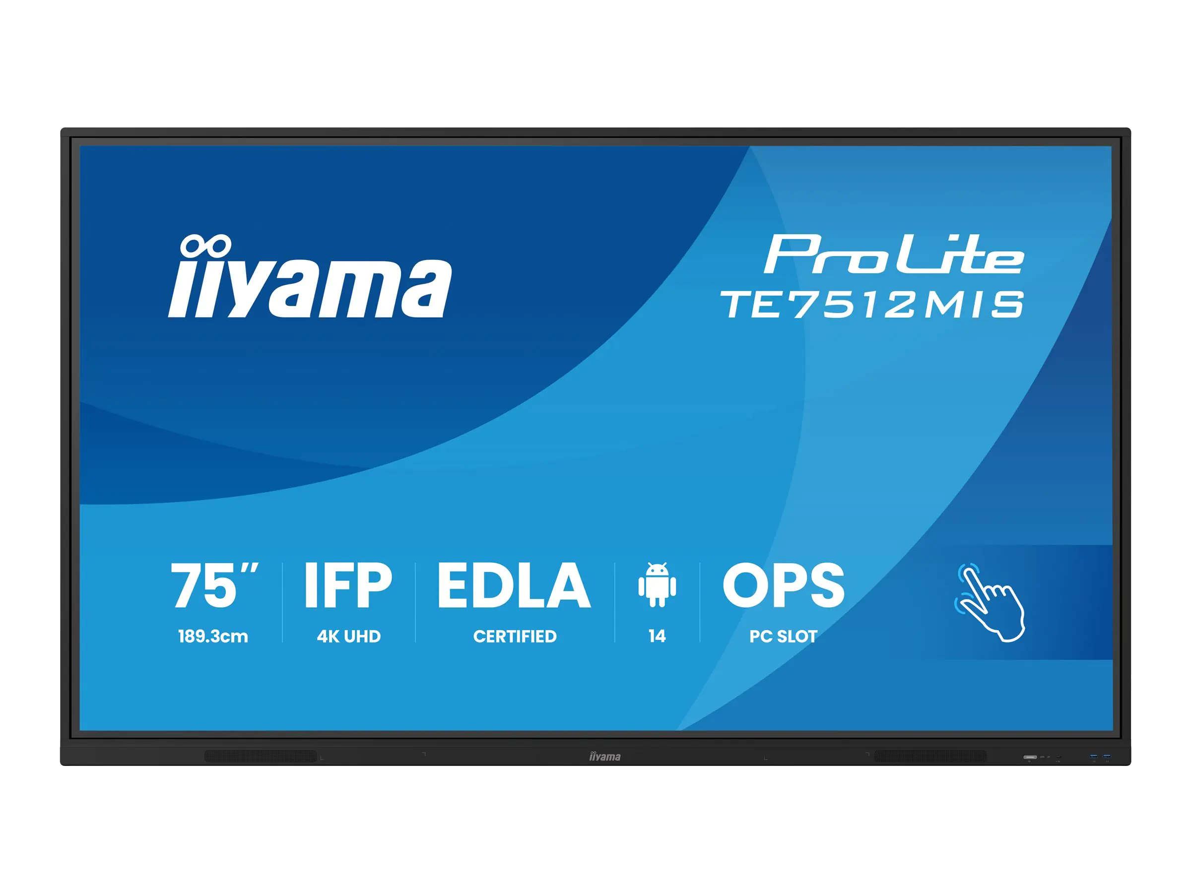 Iiyama 75W IFP 40-Points Bonded PureTouch IR 4