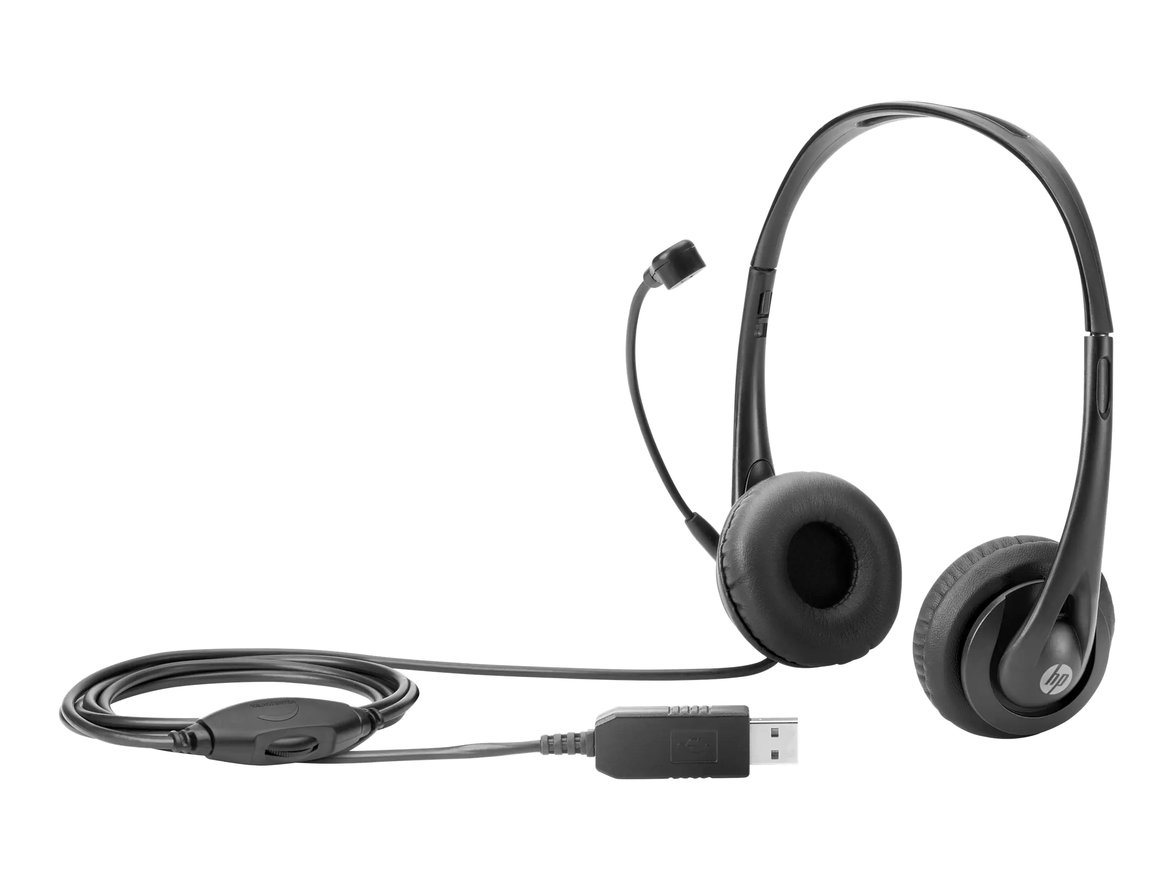 HP - Headset - On-Ear - kabelgebunden - USB - Black Jack - für EliteBook 83X G8, 84X G8, 85X G8; EliteBook x360; Pro c645; ProBook x360