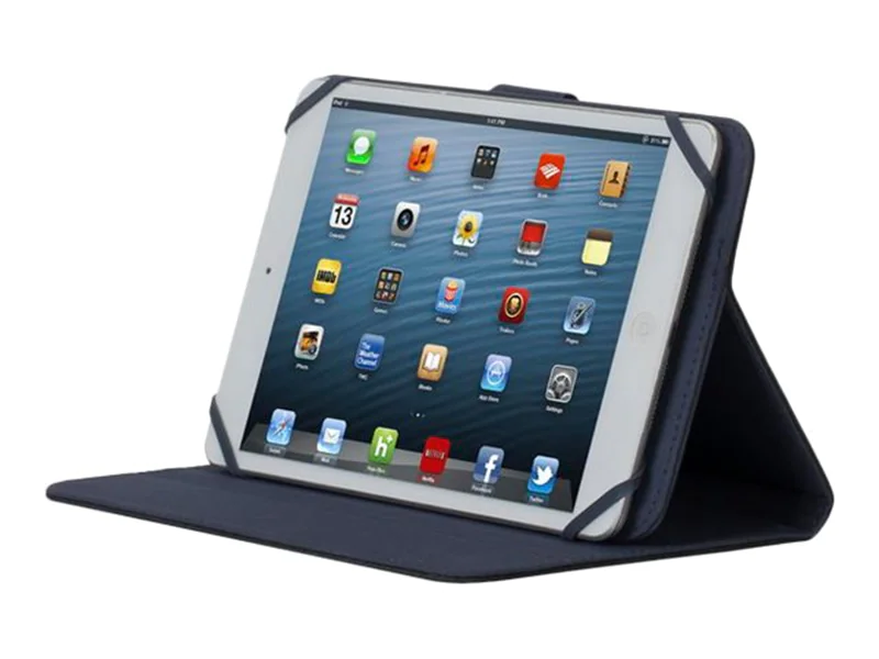 Riva Case Biscayne 3314 Universal - Flip-Hülle für Tablet - Polyester - Schwarz - 8"