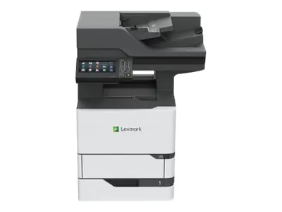 Lexmark MX722adhe - Multifunktionsdrucker - s/w - Laser - 215.9 x 355.6 mm (Original) - A4/Legal (Medien) - bis zu 66 Seiten/Min. (Kopieren) - bis zu 66 Seiten/Min. (Drucken) - 650 Blatt - 33.6 Kbps - USB 2.0, Gigabit LAN, USB 2.0-Host
