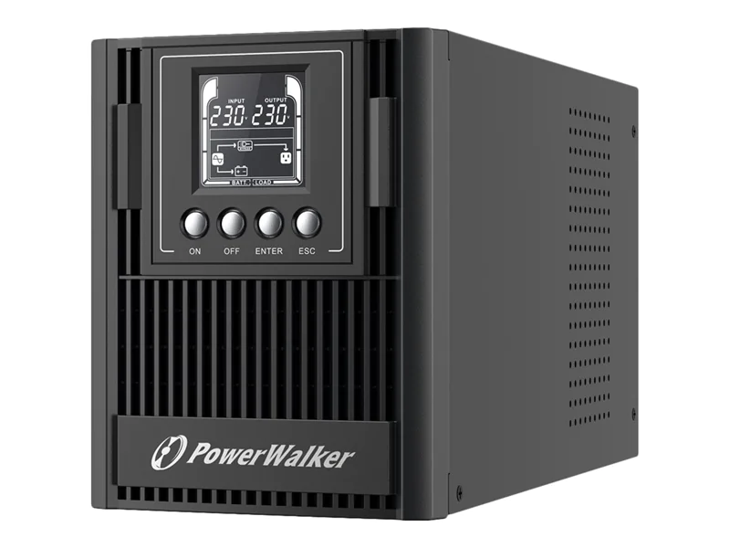 BlueWalker PowerWalker VFI 1000 AT FR, Doppelwandler (Online), 1 kVA, 900 W, Reiner Sinus, 80 V, 300 V