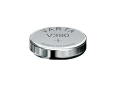 Varta Batterien V390/SR54 Knopfzelle, 1 Stück, Silver Coin, 1,55V, kindersichere Verpackung, für elektronische Kleingeräte - Uhren, Autoschlüssel, Fernbedienungen, Waagen, Einwegbatterie, SR54, Siler-Oxid (S), 1,55 V, 1 Stück(e), 80 mAh 00390 101 401