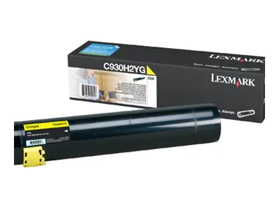 Lexmark - Hohe Ergiebigkeit - Gelb - Original - Tonerpatrone LCCP - für Lexmark C935dn, C935dtn, C935dttn, C935hdn