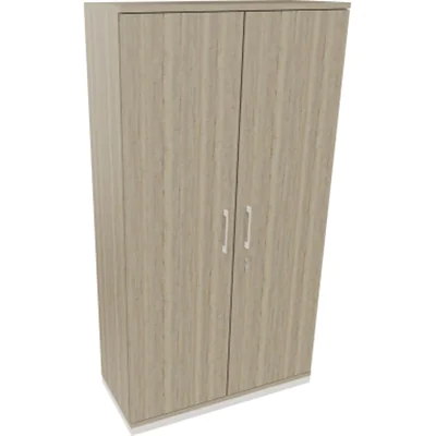 Flügeltürenschrank 5OH B1000xT442xH1869 ws/Eiche Nat Flügeltürenschrank 5OH B1000xT442xH1869 ws/Eiche Nat