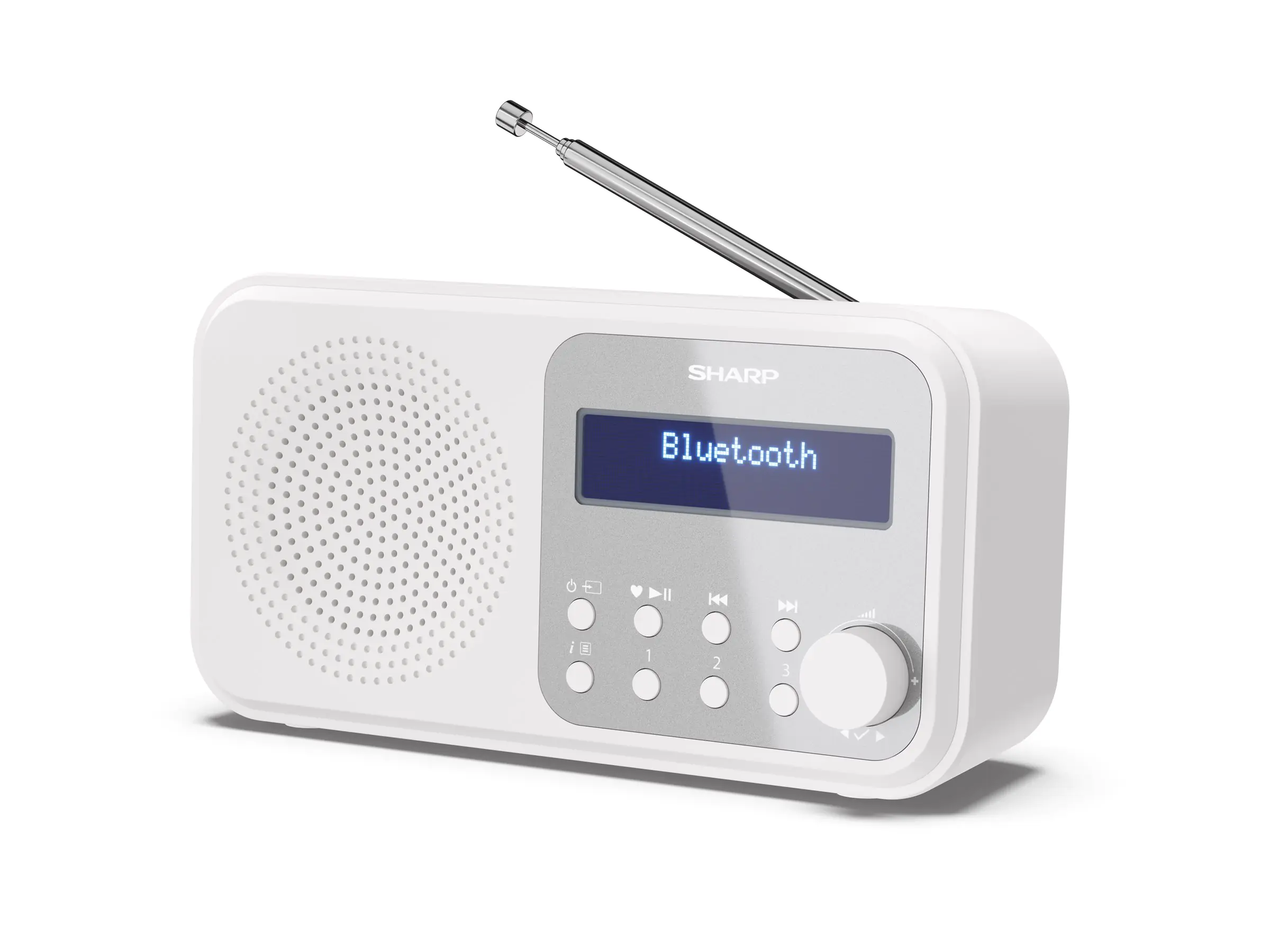 Sharp Tokyo DR-P420 - Tragbares DAB-Radio - Schneeweiß