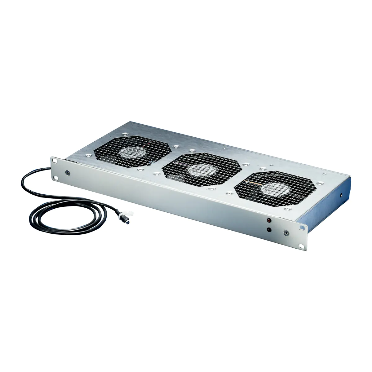 SCHROFF 19"FAN TRAY 1U 3FANS 24V TEMP.