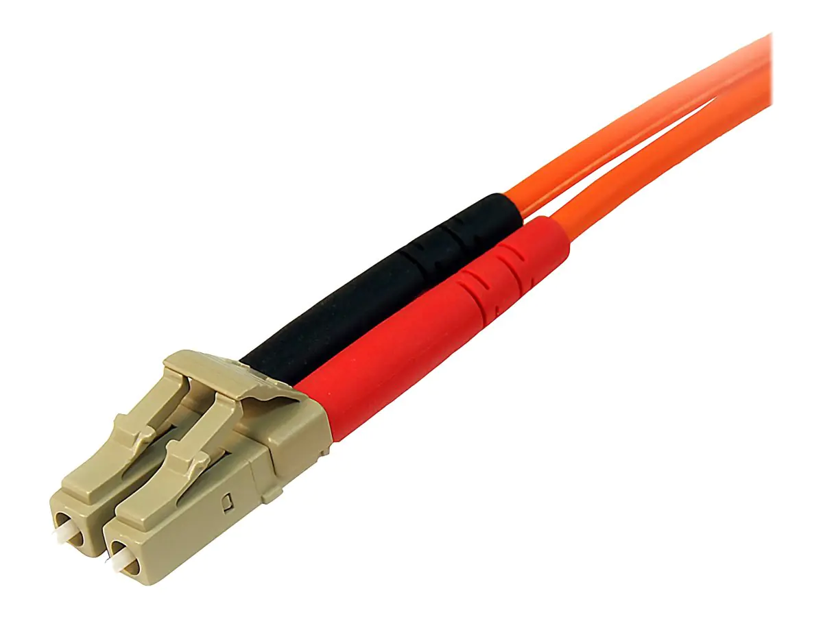 StarTech 30m Fiber Optic Cable - Multimode Duplex 50/125 - LSZH - LC/LC - OM2 - LC to LC Fiber Patch Cable (50FIBLCLC30)